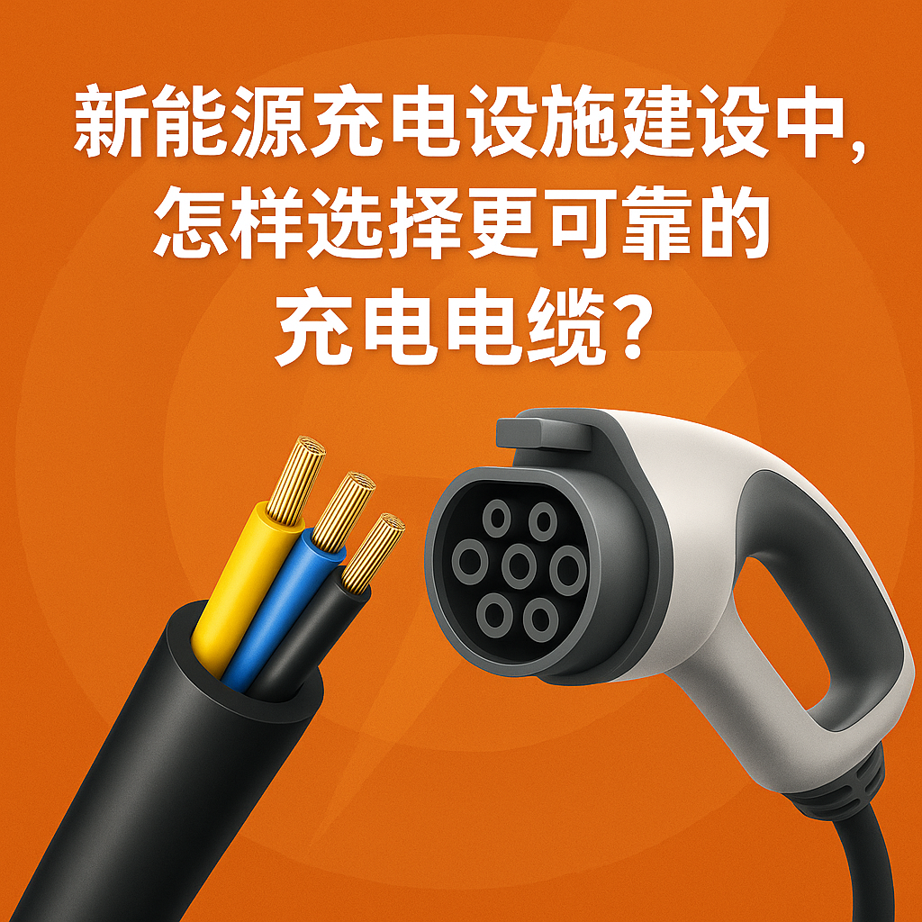 新能源充电设施建设中，怎么选择更靠得住的充电电缆？