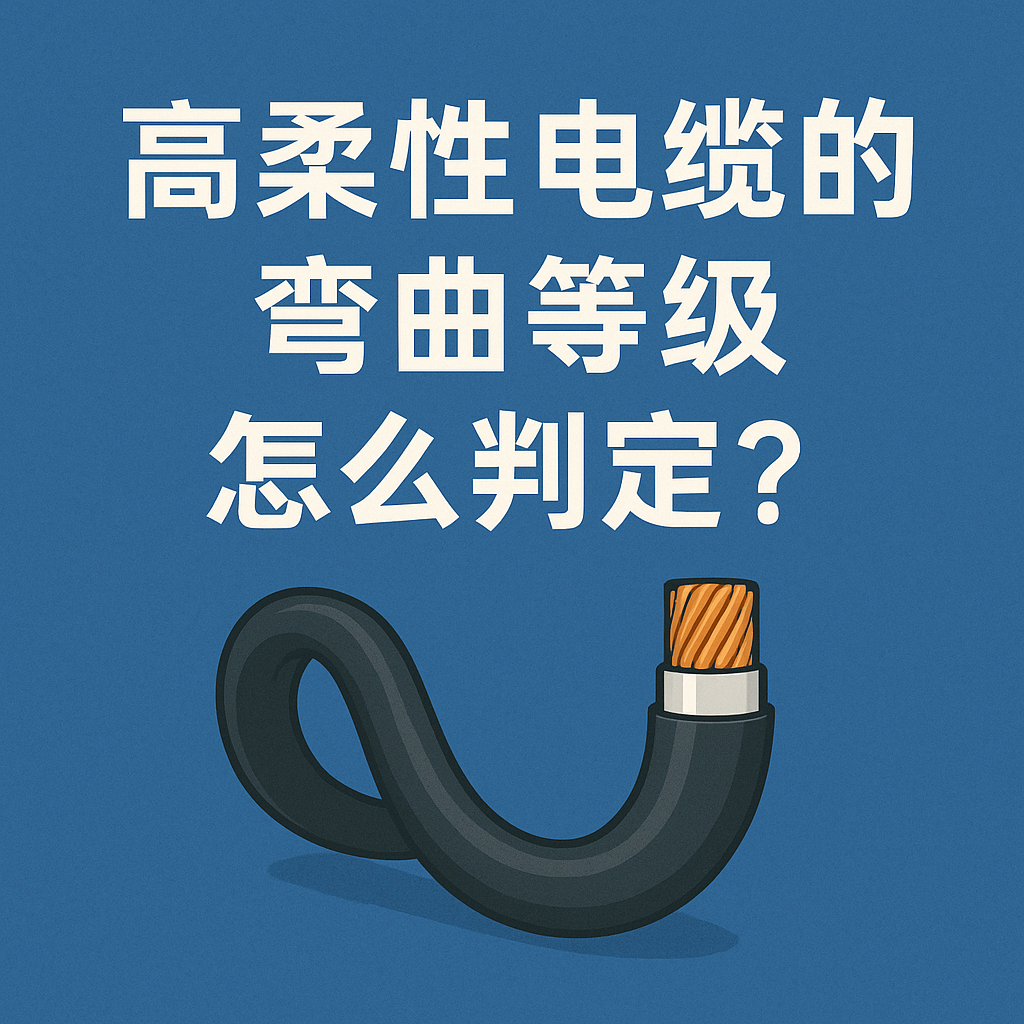 高柔性电缆的弯曲等级怎么判定？